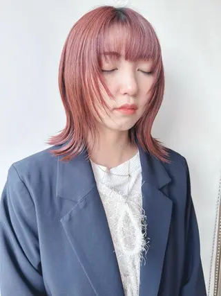 ミディアム ボブ/ゆるふわ ボブパーマ/とういのヘアスタイル