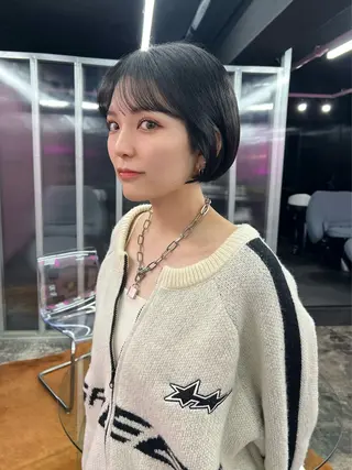 ショート haruka /透明感カラーのヘアスタイル