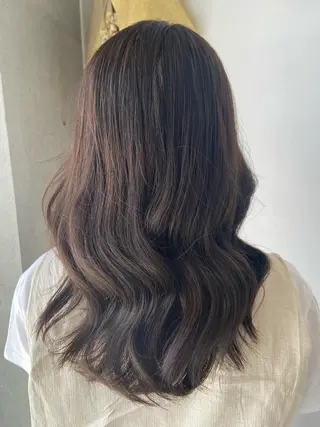 セミロング カラー 後藤 卓哉のヘアスタイル