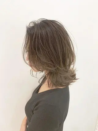 ミディアム カラー パーマ 西藤 葵のマツエク・マツパデザイン
