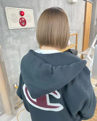 ミディアム サトウ レンマのヘアスタイル