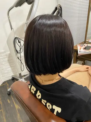 ミディアム カラー パーマモデル募集中 渥美翔人のヘアスタイル