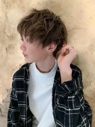ショート カラー 追立 優稀のヘアスタイル