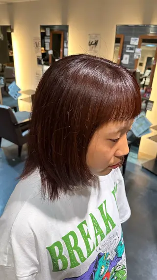 ショート カラー saraju川西店所属・メイ /SARAJUのヘアスタイル