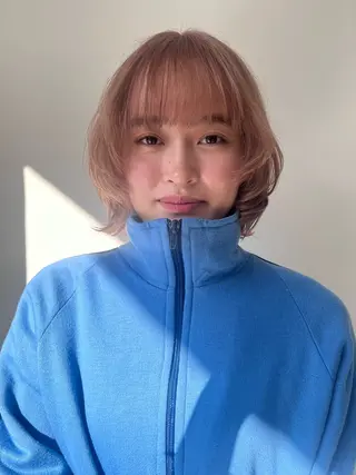 ミディアム カラー トレンドヘア◎ 店長 清原佑太のヘアスタイル