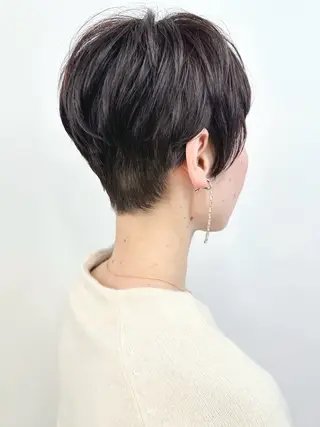 ショート ボブ/ゆるふわ ボブパーマ/とういのヘアスタイル