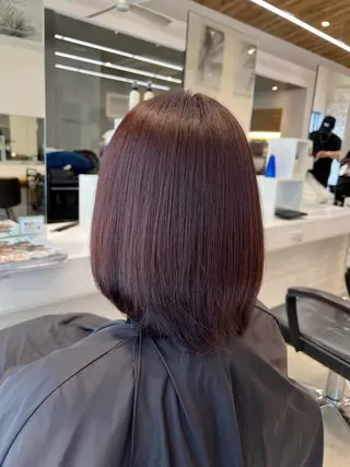 ミディアム カラー Miloc那覇店 Ainoのヘアスタイル