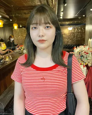 ロング カラー haco＋所属・圧倒的デザイン力 店長🎨RENAのヘアスタイル