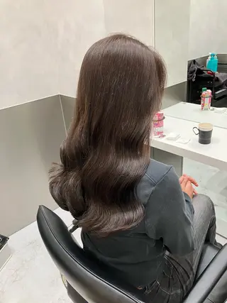 ロング カラー 💖ブリーチなし透明 感💖ASAHIのヘアスタイル