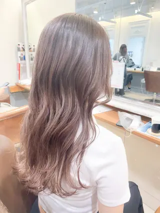 ロング カラー ✨カラー支持No.1 🧸ワキ カナコ🧸のヘアスタイル