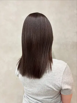 ミディアム カラー 川瀬 加奈のヘアスタイル