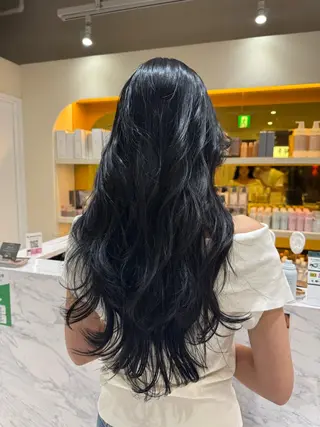 ロング カラー ヘアアレンジ 髪質改善特化 🫧松野力也のヘアスタイル
