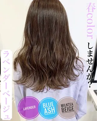 ミディアム カット講師 久保匠のヘアスタイル