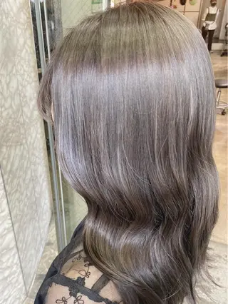 ミディアム カラー ✴︎赤み除去カラー daichi✴︎のヘアスタイル