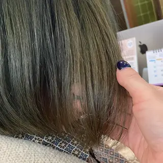 カラー 似合わせ/透明感カラ ー/QUATRO谷口のヘアスタイル