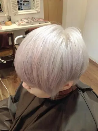 ショート パーマ ヘアアレンジ メンズ 神山 昌子のヘアスタイル