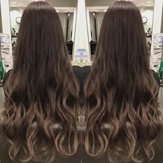 ロング カラー box mico. mutsumiのヘアスタイル