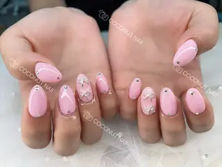 ネイル 神田 ココナッツのネイルデザイン