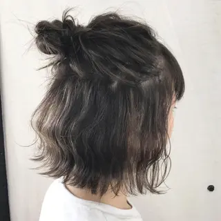 カラー ヘアアレンジ K-POP好き美容師 🇰🇷Kai.Yのヘアスタイル