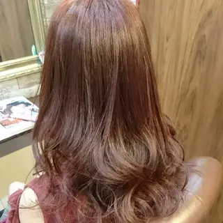 ミディアム カラー 美髪 カラーリストのヘアスタイル