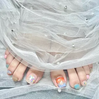 ネイル Jr.ネイリスト🤍 【Alissa】新栄のネイルデザイン