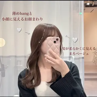 ロング 特化✨透明感カラー 白髪染め✨住田緋菜のヘアスタイル