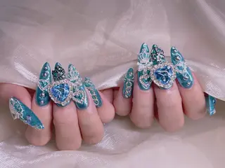 ネイル 長さだし専門店 M2　rikaのネイルデザイン