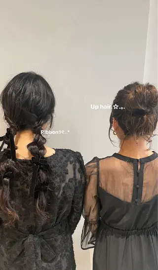 ヘアアレンジ 郡山/透明感カラー /馬場アンドレアのヘアスタイル