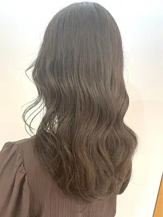 ロング カラー 佐藤 梨里花 ❤︎のヘアスタイル