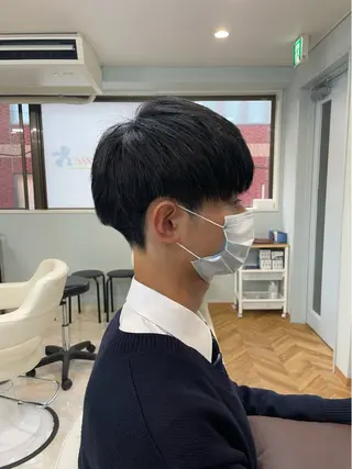 ミディアム メンズ ゆうか 紬麦by laughneluのマツエク・マツパデザイン