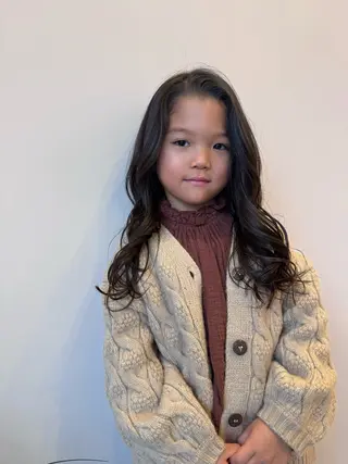 キッズ 秋元 菜摘のヘアスタイル