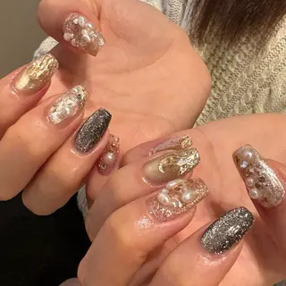 ネイル amuse ニュアンス/個性派のネイルデザイン