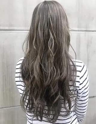 ロング カラー 北間 寛哉のヘアスタイル