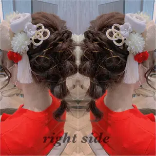 ミディアム ヘアアレンジ 韓国hair🦋 Nanaのヘアスタイル
