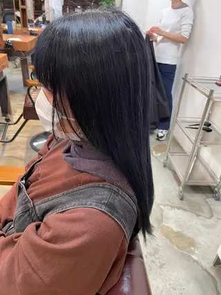 ロング 美髪矯正・ブリーチ 矯正🫧秋元ゆたかのヘアスタイル
