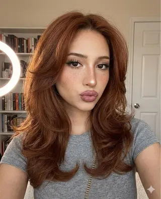 ロング 💖海外girl💖 レイヤー/MEARIのヘアスタイル