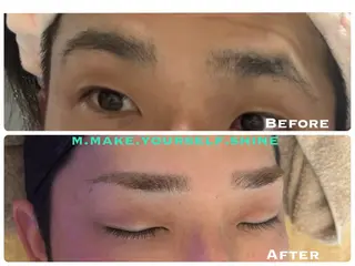 アイブロウ お手入れ眉/小顔 /プライベートサロンのエステ・リラクイメージ