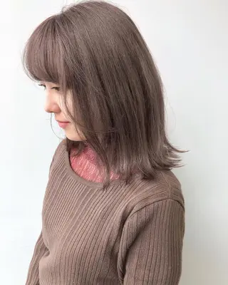 ミディアム カラー 坂口 功一郎のヘアスタイル