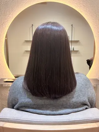 セミロング mit セン北のヘアスタイル