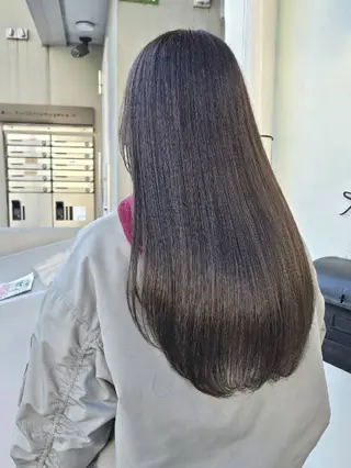 ロング カラー 渡辺祐輔 レイヤー✂ 透明感🫧艶カラー✨のヘアスタイル