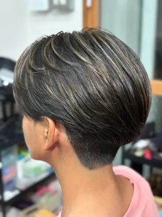 カラー メンズ Snalyメンズ特化 スエハラのヘアスタイル