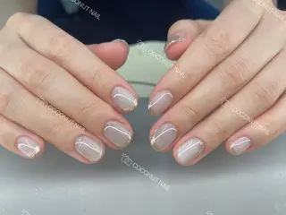 ネイル 神田 ココナッツのネイルデザイン