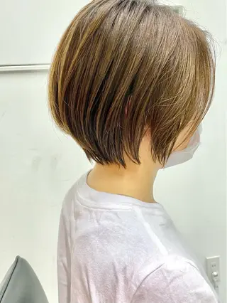 ショート カラー ヘアアレンジ 似合わせ専門美容師 なかじまのヘアスタイル