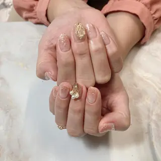 ミディアム ネイル Reonail 💕Kana💕のネイルデザイン