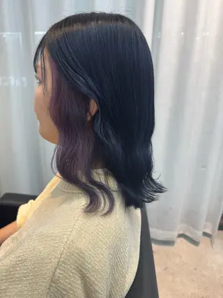 ミディアム 垢抜け🪄透明感✨ ブリーチ特化のヘアスタイル