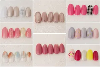 ネイル クレアラルーチェ studentサロンのネイルデザイン