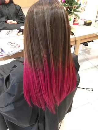 ロング カラー 小田原NO1 美容師 飯田飛翔のヘアスタイル