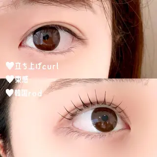 マツエク・マツパ 束感まつげ｜ユキ 高評価｜堀江のマツエク・マツパデザイン