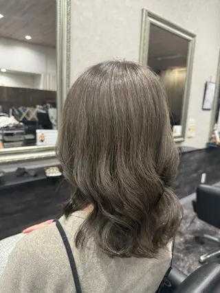 ミディアム N-PLANTS 泉大津【yuua】のヘアスタイル