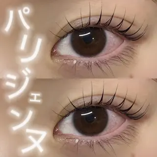 マツエク・マツパ NOA名駅束感まつげ ×眉毛SENA🎀のマツエク・マツパデザイン